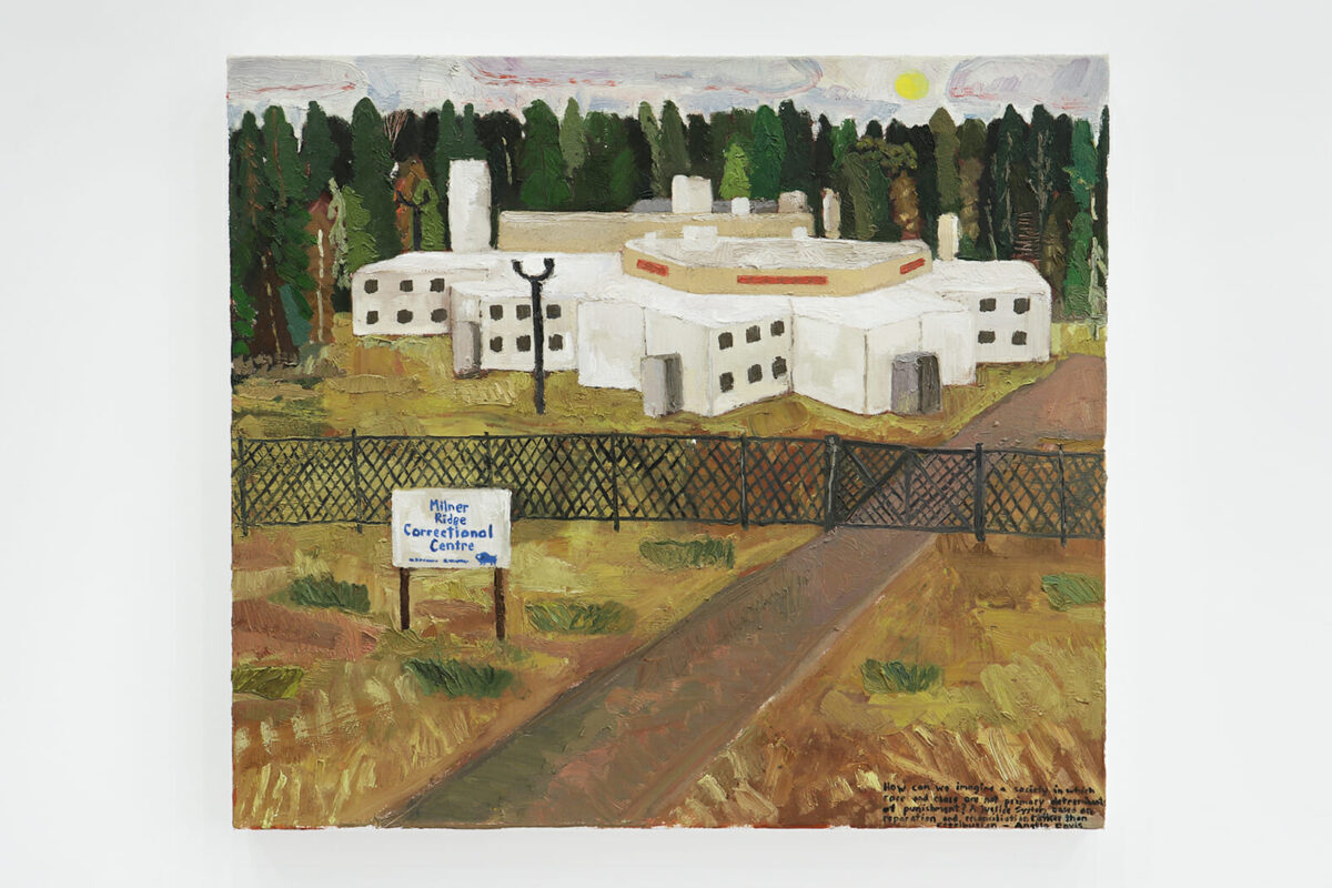 Milner Ridge Correctional Centre, Manitoba | 2021 | 30 x 34 in. | oil on canvas